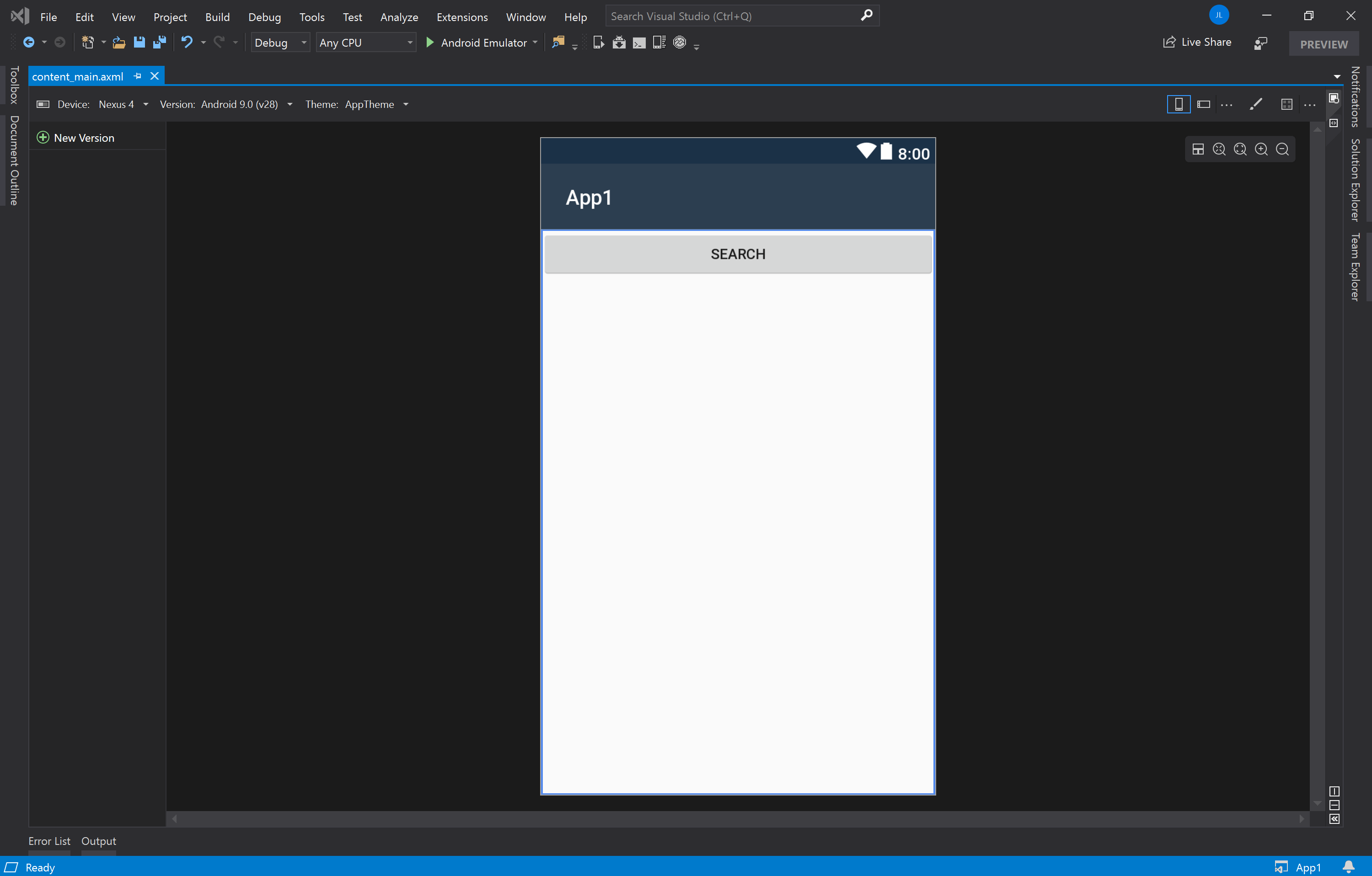 What's new with the Android Designer in Visual Studio 2019 | Yet Another [à  compléter]