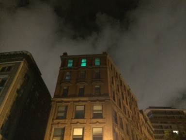 A Mysterious Glow on Boston